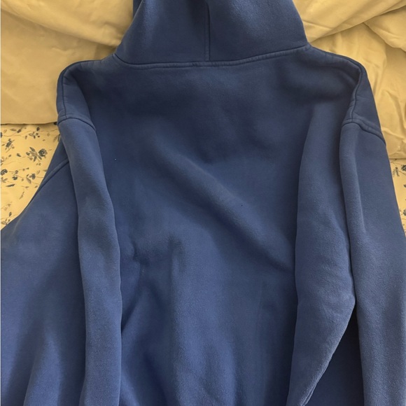 White Fox Royal Blue Sweatshirt with Embroidered Logo - Picture 4 of 5